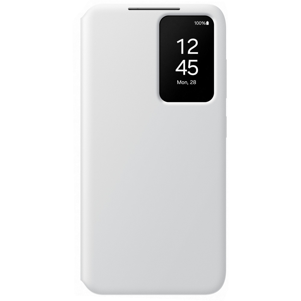 Husa Samsung Galaxy S24 Smart View Wallet Case, White