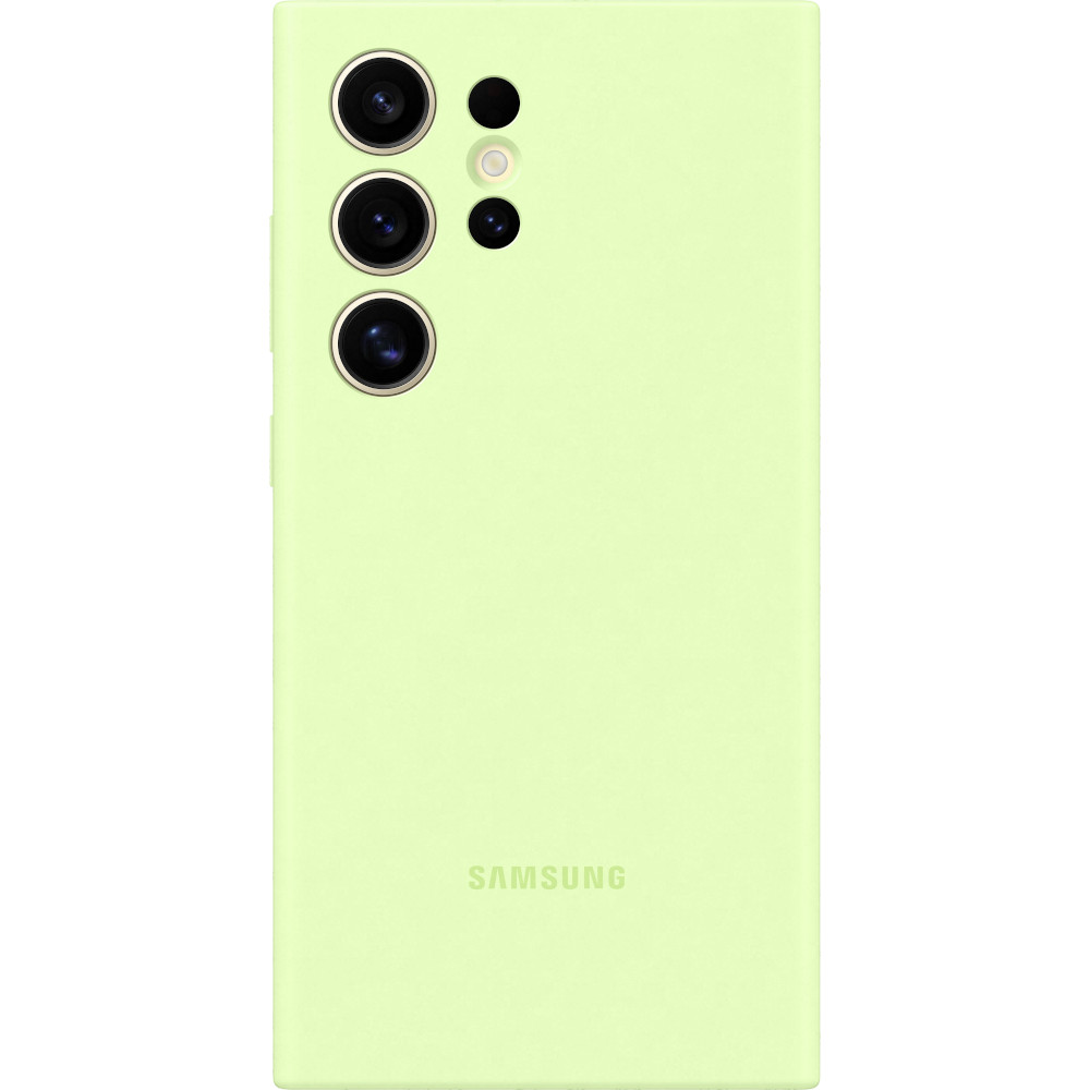 Husa Samsung Galaxy S24 Ultra Silicone Case Light Green
