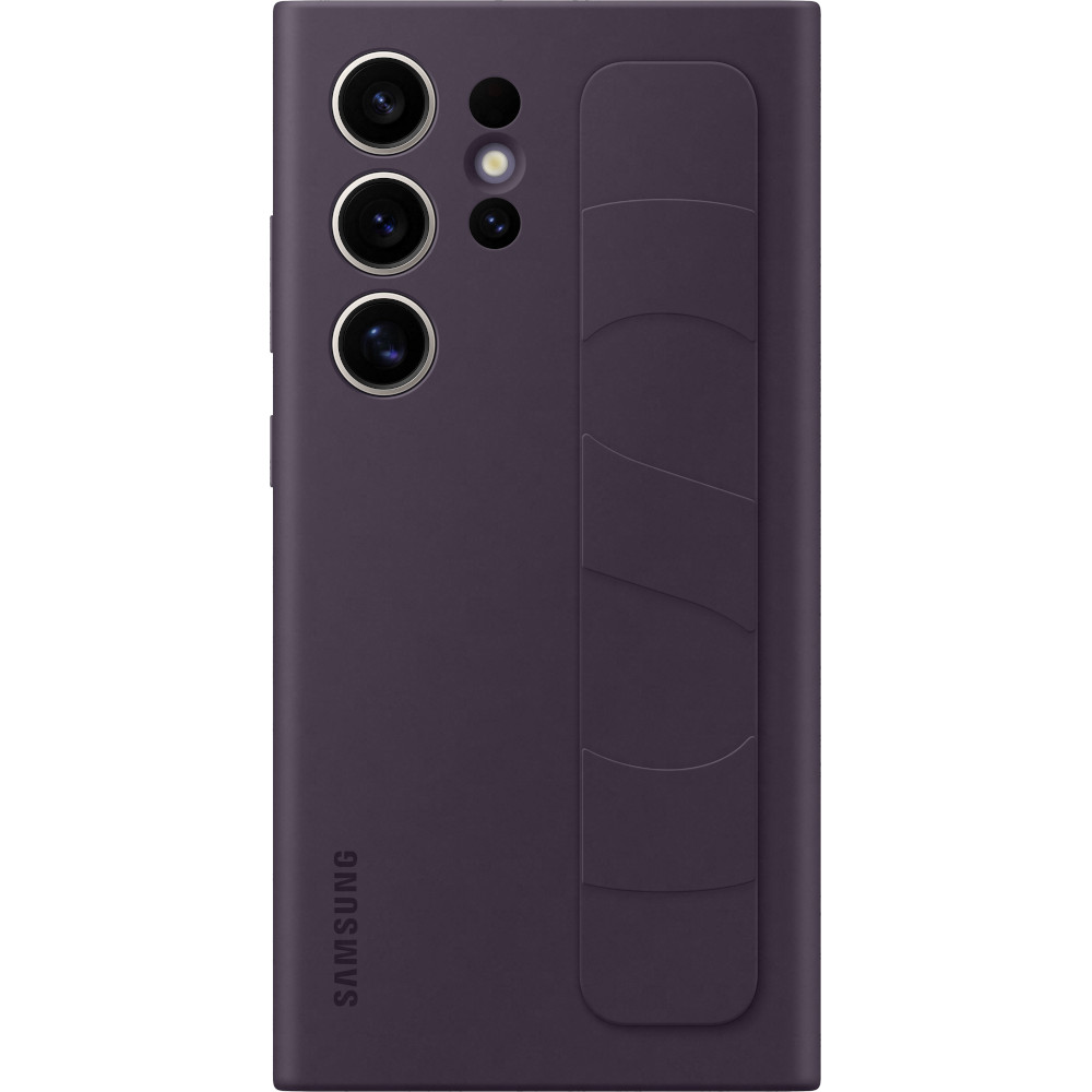 Husa Samsung Galaxy S24 Ultra Standing Grip Case, Dark Violet