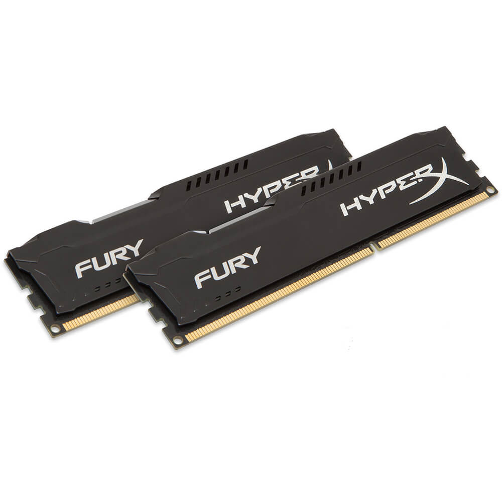  Memorie Kingston HyperX Fury HX316C10FBK2/16, 16GB, DDR3, 1600MHz, CL10 
