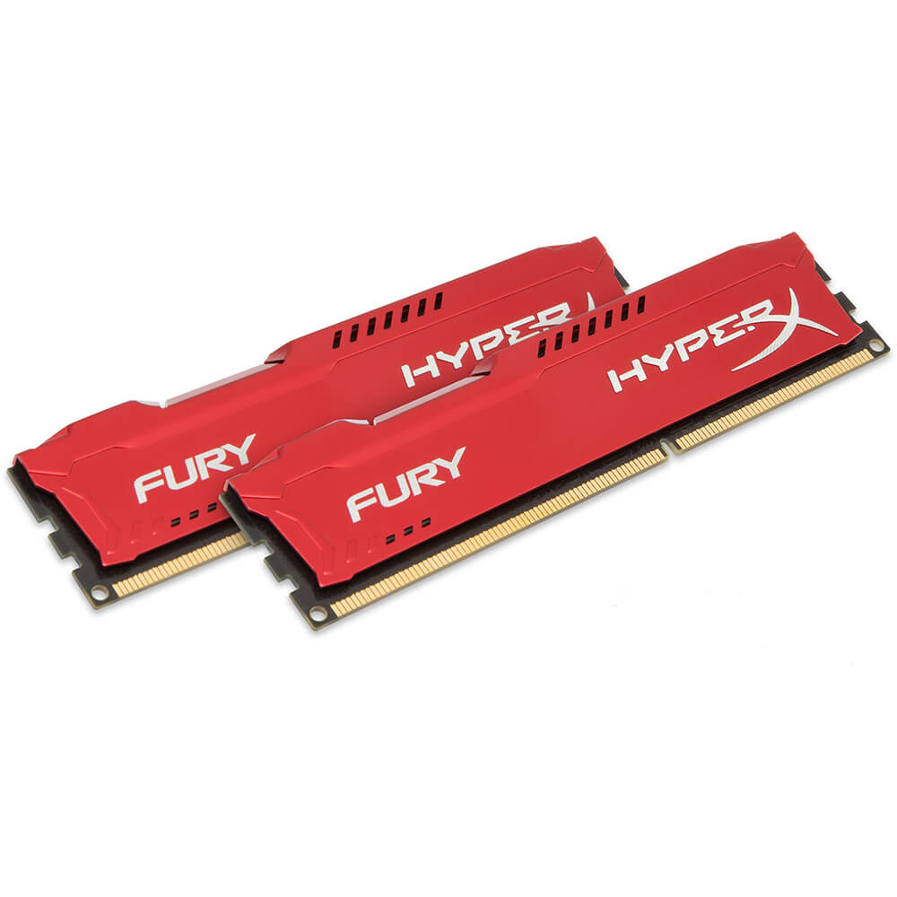  Memorie Kingston HyperX Fury HX318C10FRK2/16, 16GB, DDR3, 1866MHz, CL10 
