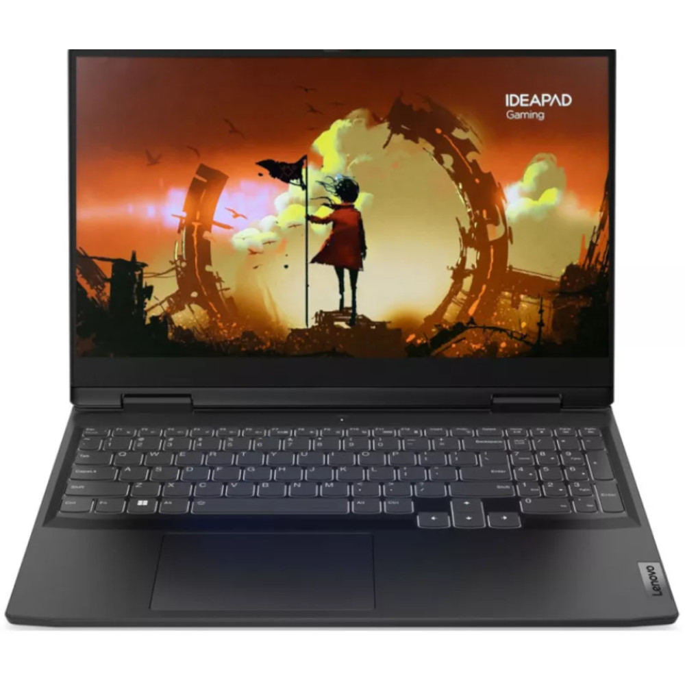 Laptop Gaming IdeaPad Gaming 3 15ARH7, AMD Ryzen™ 5 6600H pana la 4.50 GHz, 15.6? Full HD, IPS, 16GB, 512GB SSD, NVIDIA GeForce RTX 3050 Ti 4GB, No OS, Onyx Grey