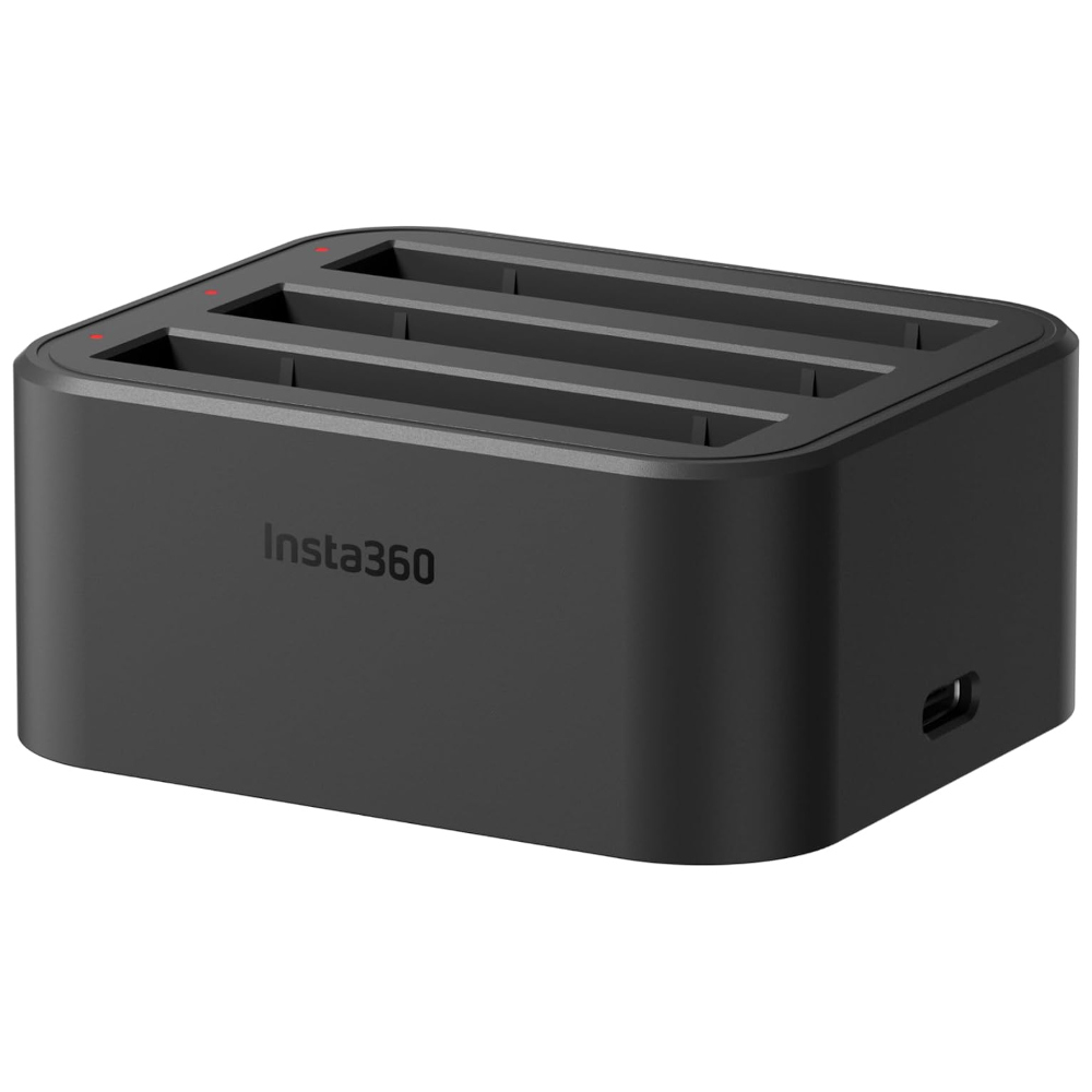 Incarcator Insta360 X3 Fast Charge Hub, Compatibil cu One X3