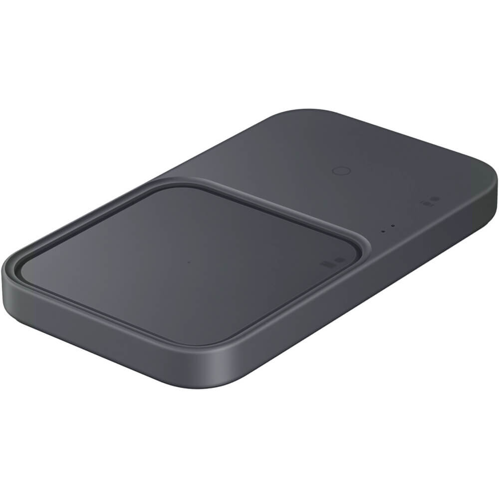 Incarcator wireless Samsung EP-P5400TBEGEU, Charger Duo, Dark Gray