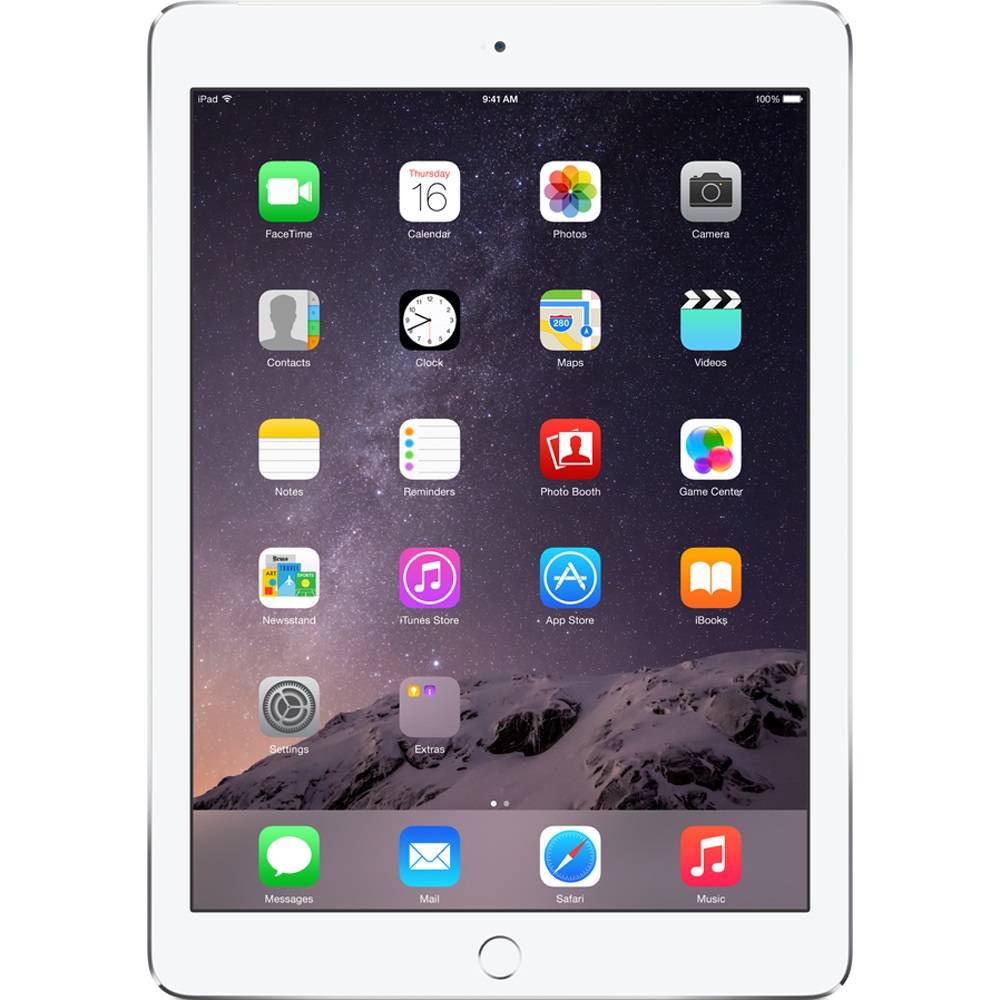  Apple iPad Air 2 Cellular, 9.7", 128GB, 4G, Argintiu 