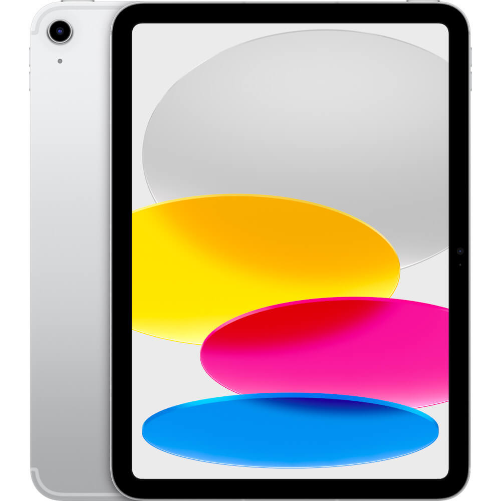  Apple iPad 10 (2022), 10.9", 64 GB, Wi-Fi + Cellular, Silver 