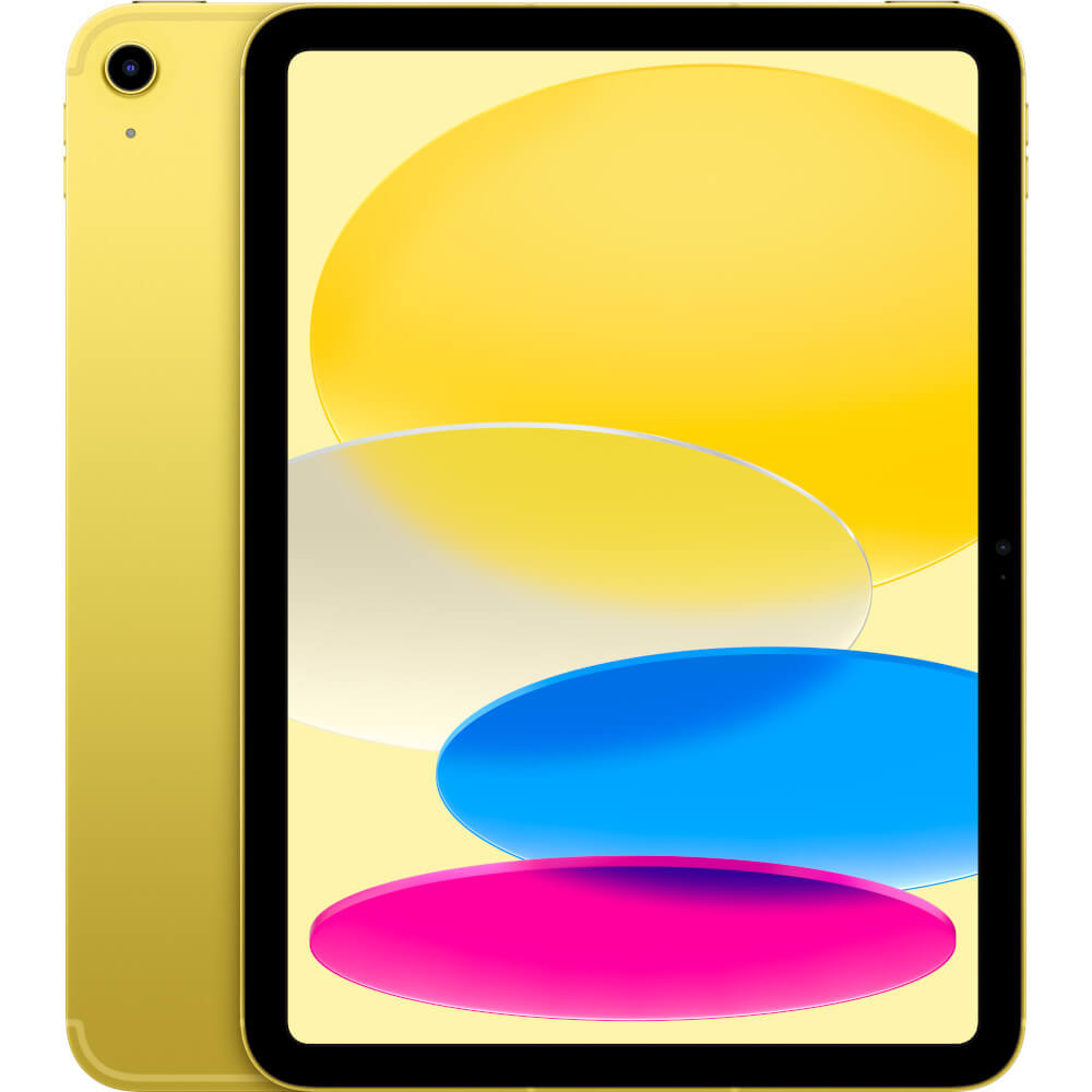  Apple iPad 10 (2022), 10.9", 64 GB, Wi-Fi + Cellular, Yellow 