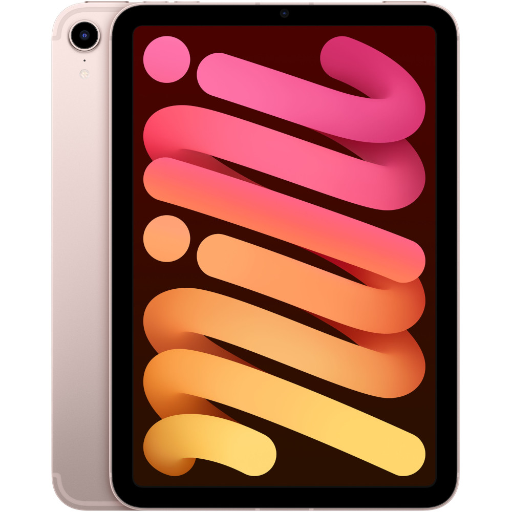  Apple iPad mini 6 (2021), 8.3", 256GB, Wi-Fi + Cellular, Pink 