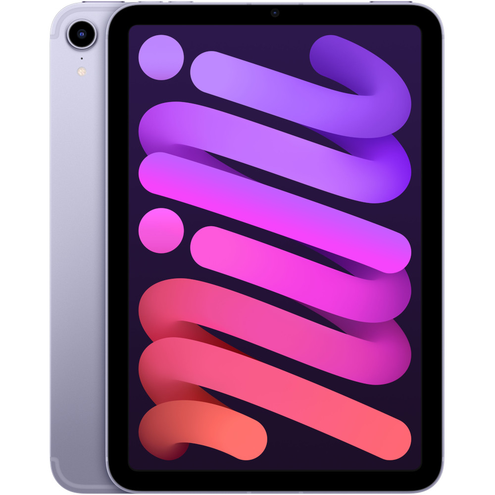  Apple iPad mini 6 (2021), 8.3", 64GB, Wi-Fi + Cellular, Purple 