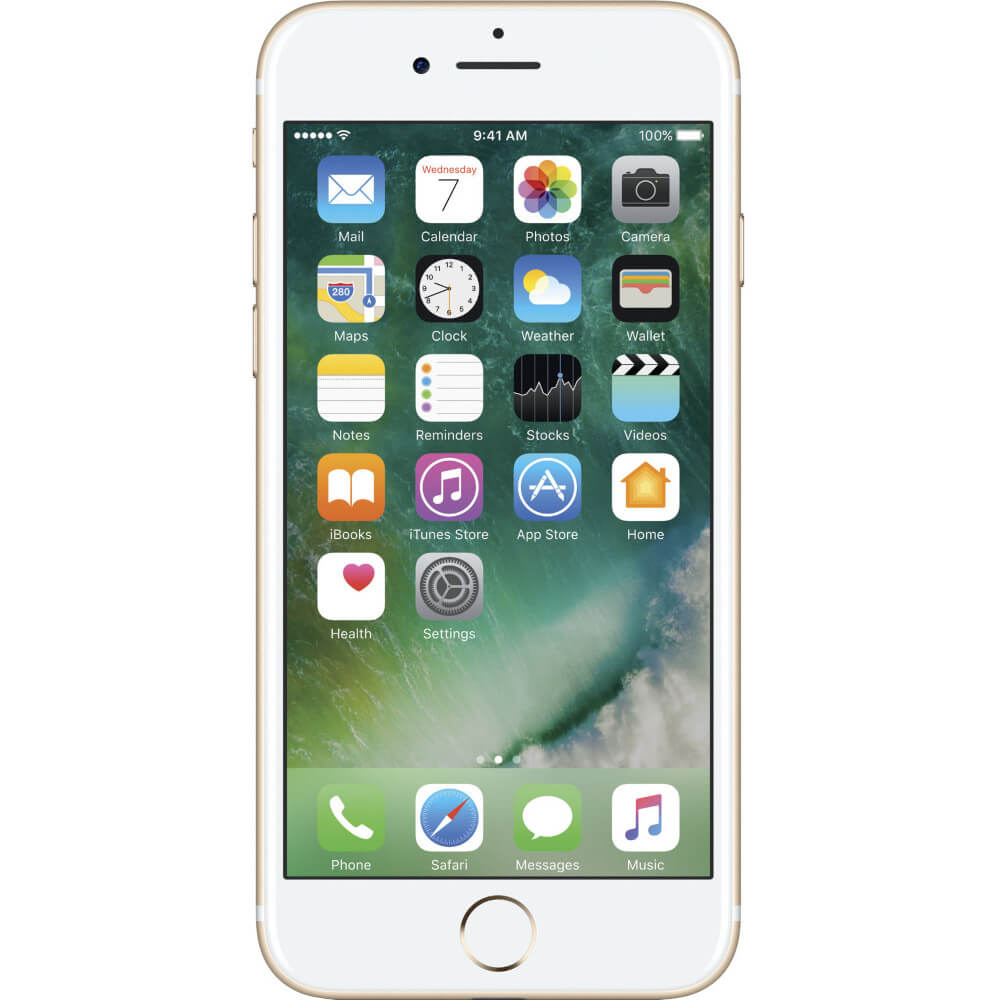Telefon mobil Apple iPhone 7, 32GB, Gold, Reconditionat, Garantie 12 luni