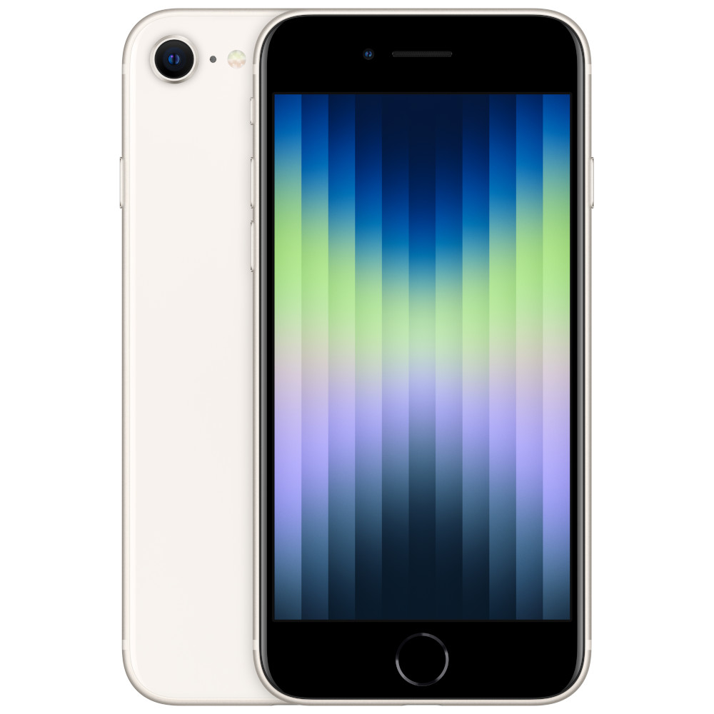 Telefon mobil Apple iPhone SE (gen3), 64GB, Starlight
