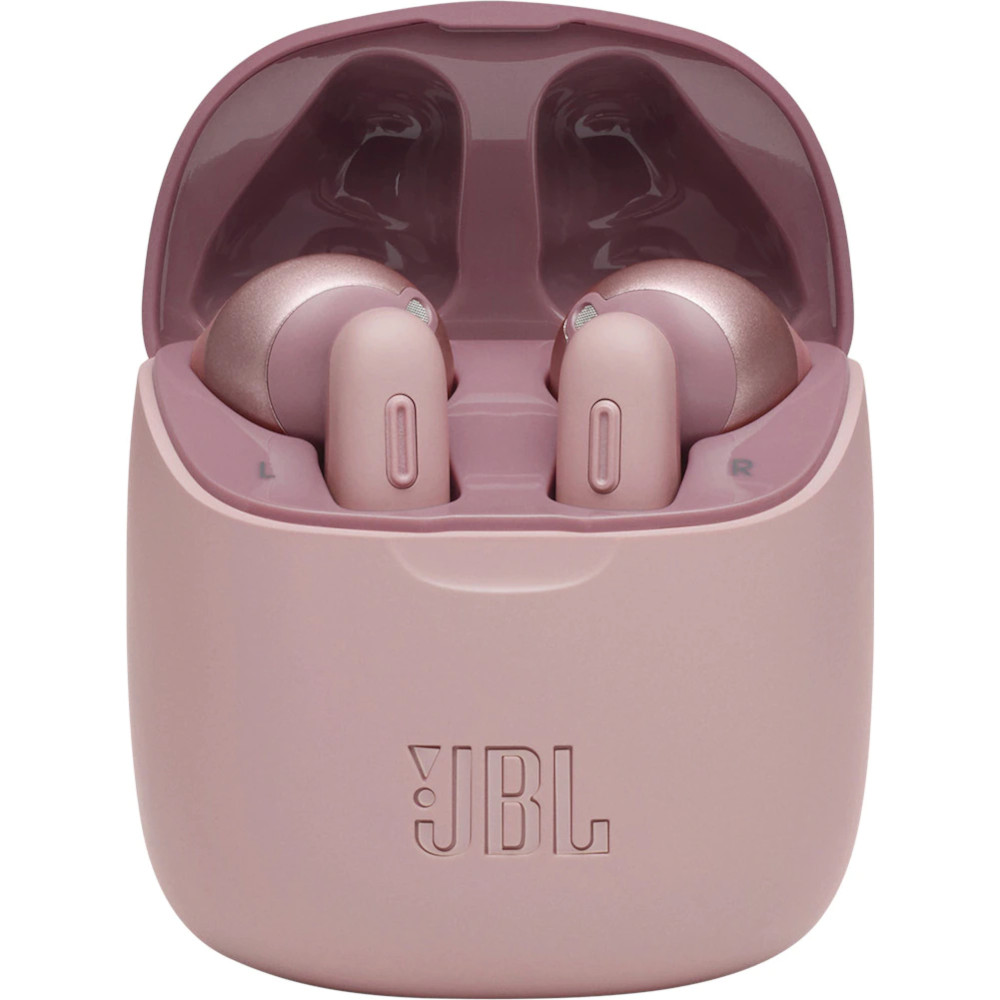 Casti JBL Tune 255 in-ear True Wireless, Autonomie 5 ore, Bluetooth, Hands-free, Roz