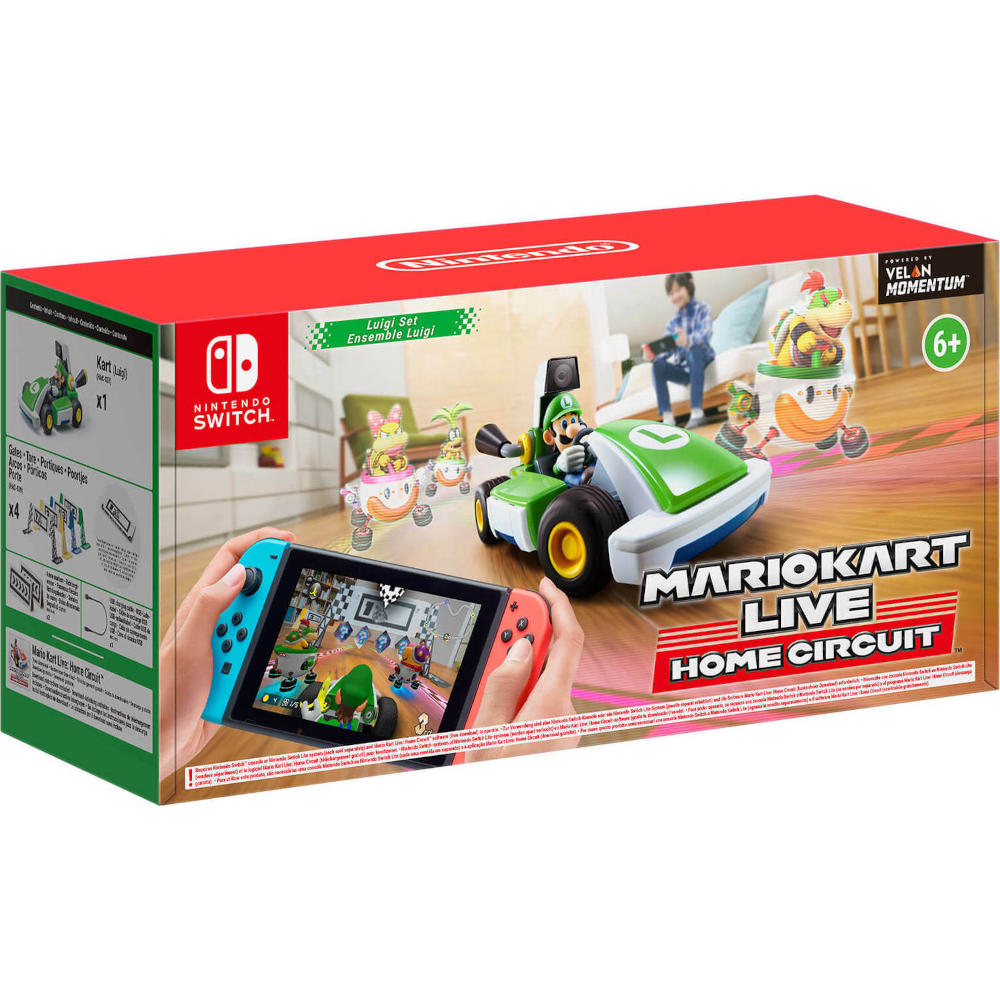  Joc Nintendo Switch Mario Kart Live: Home Circuit Luigi Set 