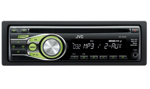  Radio CD auto JVC KD-R332EY, 4x50W, AUX 