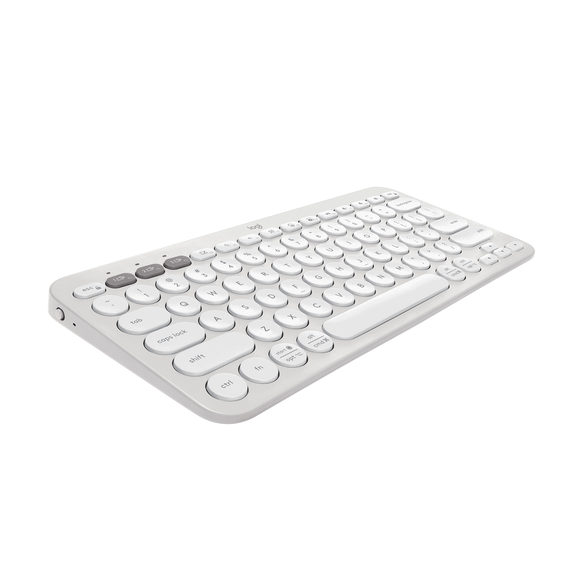  Tastatura Logitech Pebble 2 K380S, Bluetooth, Alb 