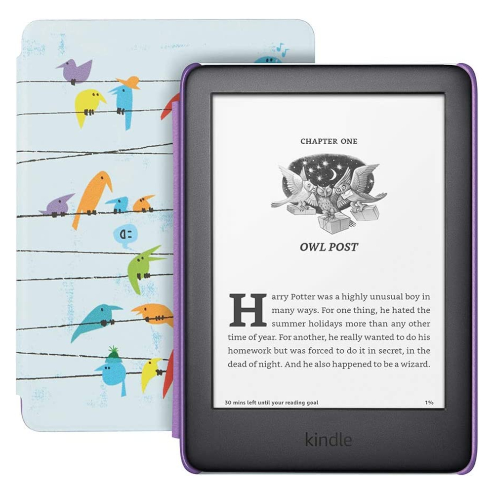 eBook Reader Kindle Kids(2019), 6?, 8GB, 167 ppi, USB, Rainbow Birds