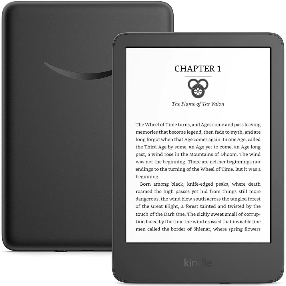  eBook Reader Amazon Kindle 2022, 6", 300 ppi, 16 GB, USB-C, Negru 