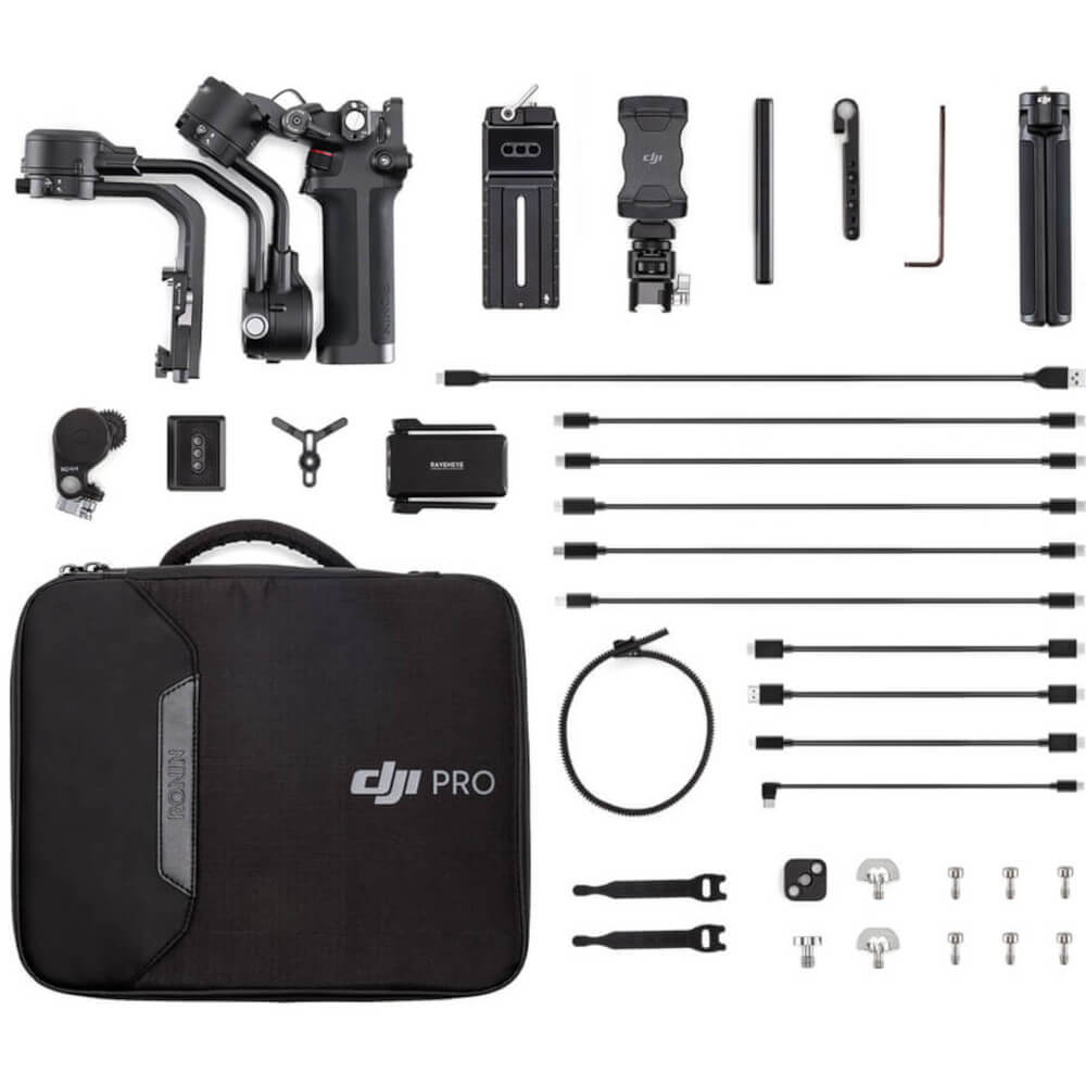 Kit Stabilizator DJI Ronin SC2 Pro Combo, 3 axe, Active Track, 3D Roll, SuperSmooth