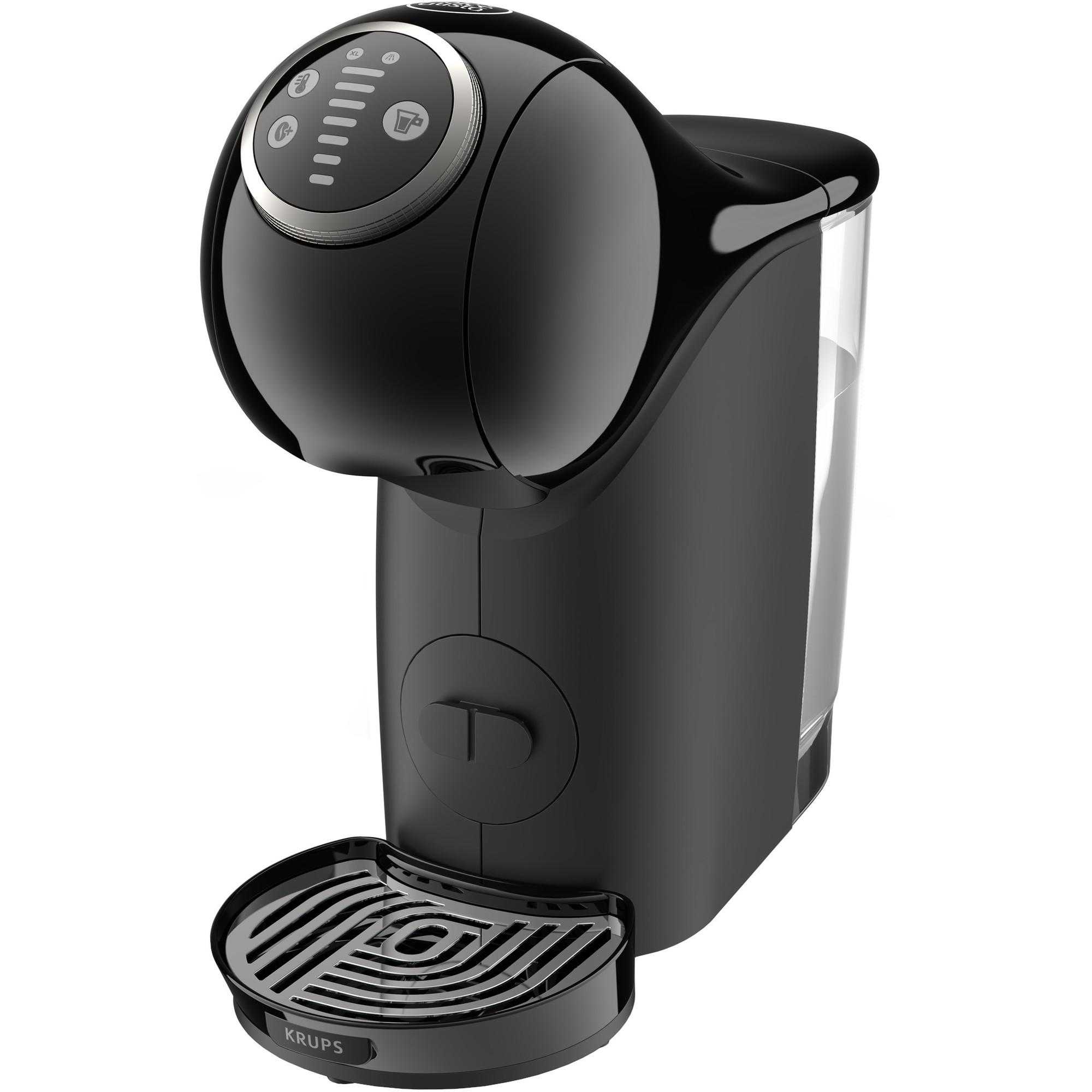  Espressor cu capsule Krups Nescafe&#174; Dolce Gusto&#174; Genio S Plus KP340831 1500 W, 0.8 L, 15 bar, Functie Espresso Boost, Functie XL 300ml, Negru 