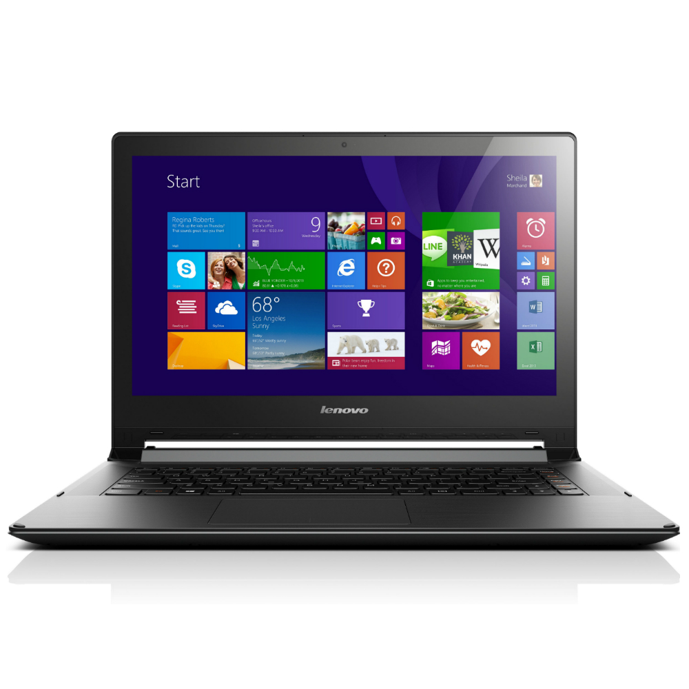  Laptop Lenovo Flex2, Intel Core i3-4030U, 4GB DDR3, SSHD 500GB + 8GB, Intel HD Graphics, Windows 8 