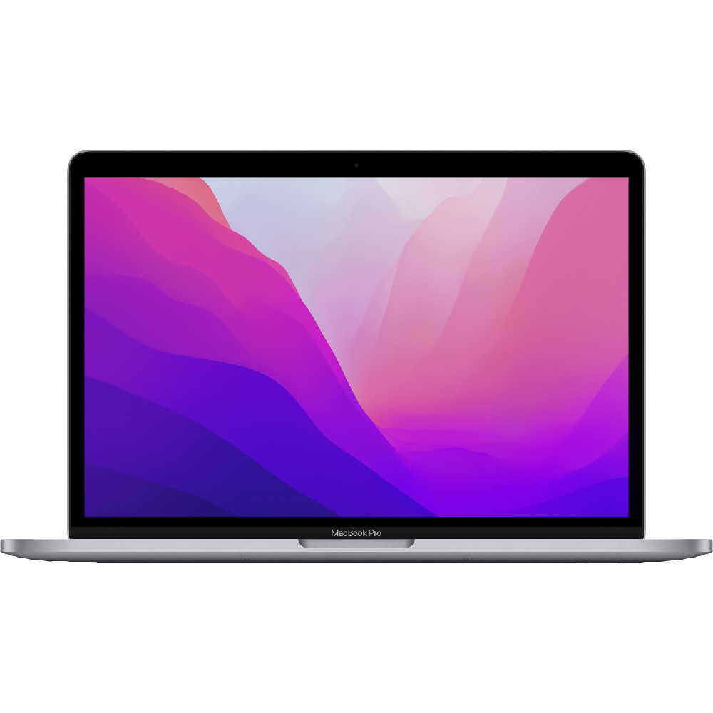 Laptop Apple MacBook Pro 13, Apple M2, 8GB, SSD 512GB, Apple M2 GPU, macOS Monterey, Space Gray, RO KB