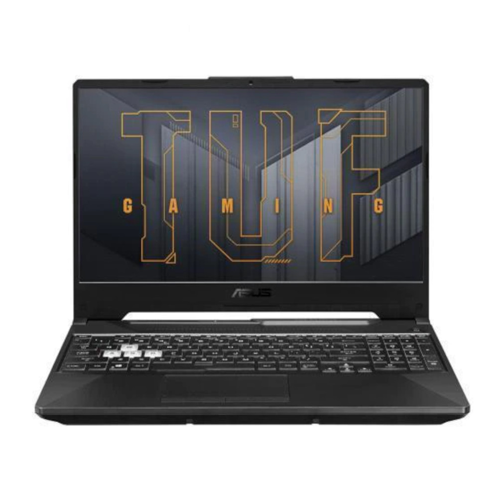  Laptop Gaming Asus TUF F15 FX506HCB-HN1138, 15.6 inch, Intel Core i5-11400H, 8GB, 512GB SSD, nVidia GeForce RTX 3050, Free DOS, Gray 