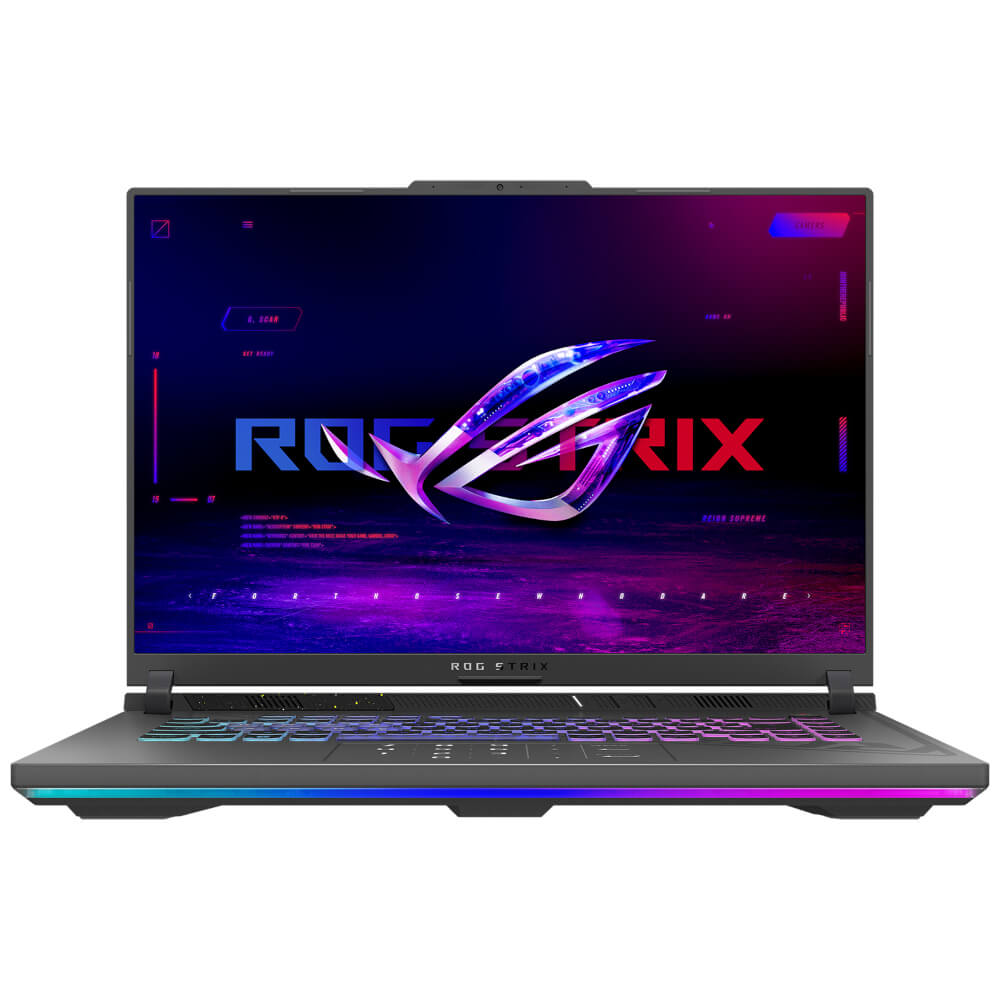  Laptop Gaming Asus ROG Strix G16 G614JV-N4120, 16", QHD+, Intel Core i9-13980HX, 16GB RAM, 1TB SSD, NVIDIA GeForce RTX 4060, No OS, Gri  