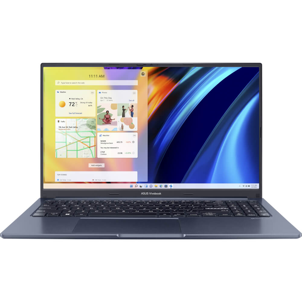  Laptop Asus VivoBook OLED X1503ZA-L1197W, 15.6", Full HD, Intel Core i5-12500H, 16GB RAM, 512GB SSD, Intel Iris Xe Graphics, Windows 11, Quiet Blue 