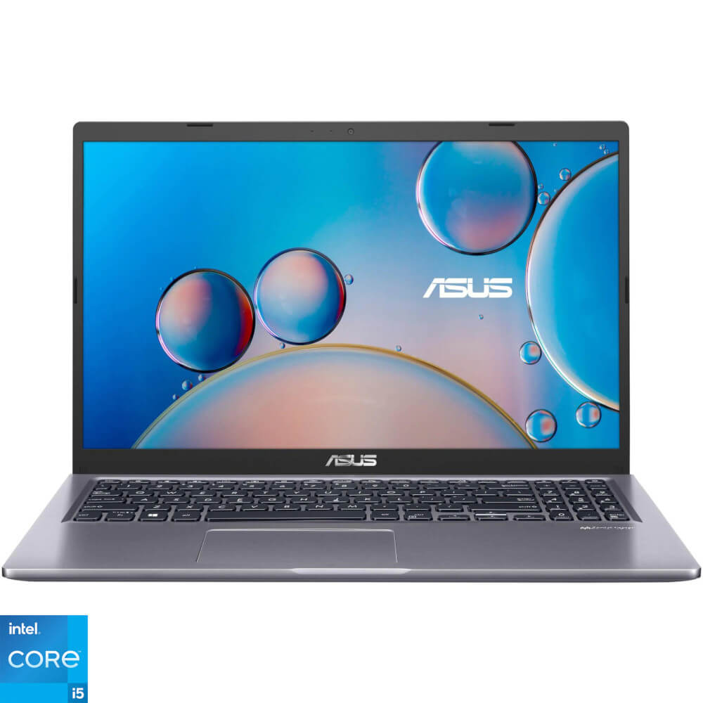  Laptop Asus X515EA, 15.6", Full HD, Intel Core i5-1135G7, 16GB RAM, 1TB SSD, Intel Iris Xe Graphics, No OS, Gri 