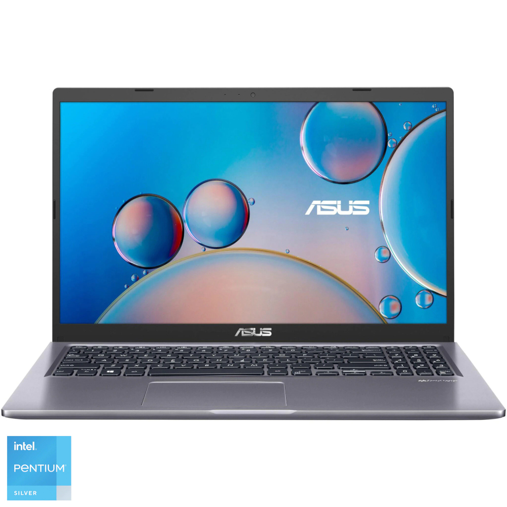  Laptop Asus X515KA-EJ006, 15.6", Full HD, Intel Pentium Silver N6000, 8GB RAM, 256GB SSD, Intel UHD Graphics, No OS, Slate Grey 