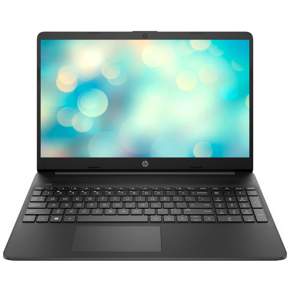 Laptop HP 15s-fq3020nq, 15.6?, HD, Intel Celeron N4500, 4GB RAM, 256GB SSD, Intel UHD Graphics, No OS, Negru