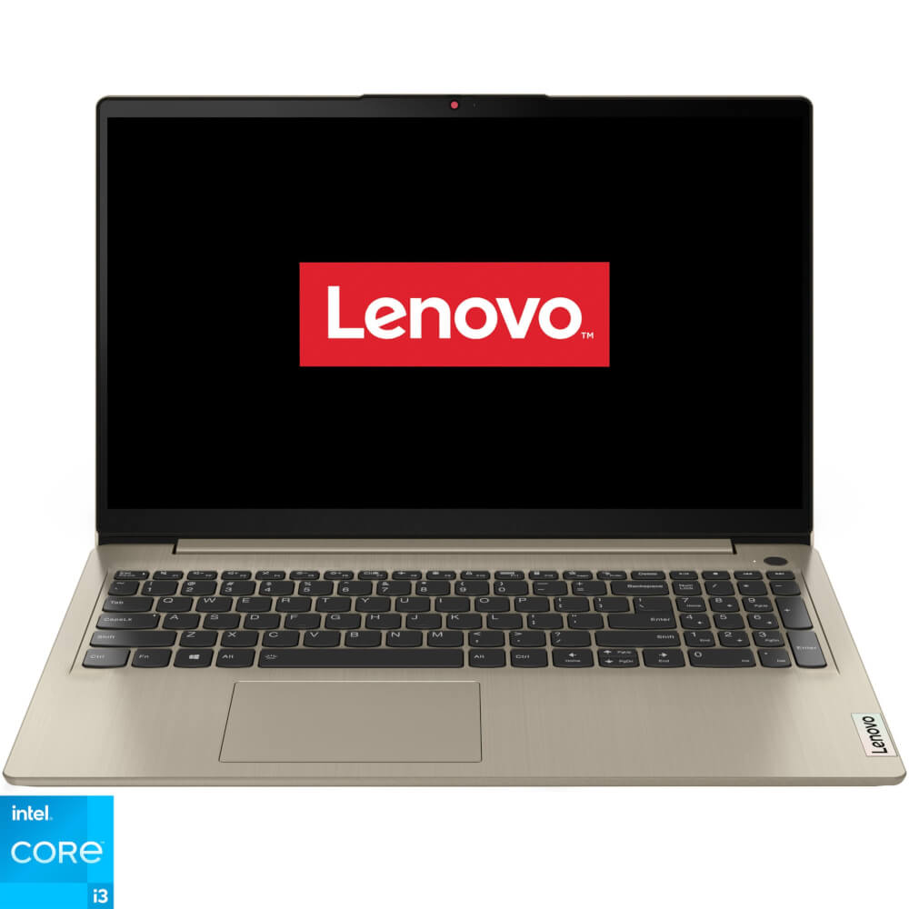  Laptop Lenovo IdeaPad 3 15ITL6, 15.6", Full HD, Intel Core i3-1115G4, 8GB RAM, 512GB SSD, Intel UHD Graphics, No OS, Nisipiu 