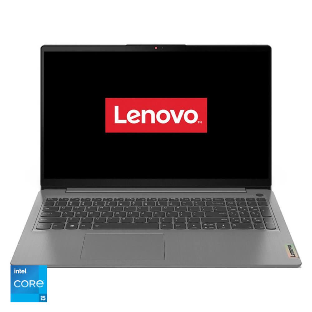  Laptop Lenovo IdeaPad 3 15ITL6, 15.6", Full HD, Intel Core i5-1135G7, 8GB RAM, 256GB SSD, Intel Iris Xe Graphics, No OS, Gri 