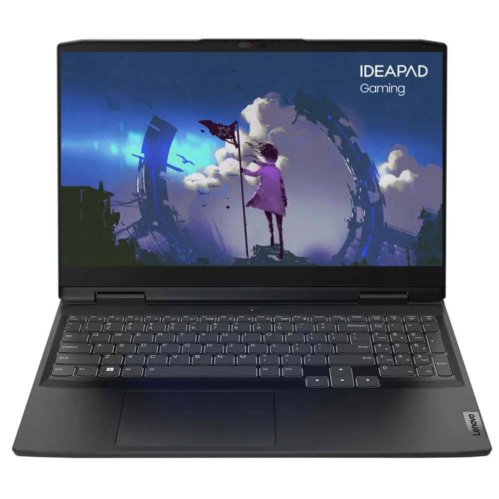  Laptop gaming Lenovo IdeaPad 3 15ARH7, 15.6", Full HD, AMD Ryzen 7 6800H, 16GB RAM, 512GB SSD, GeForce RTX 3050 Ti, No OS, Onyx Grey 