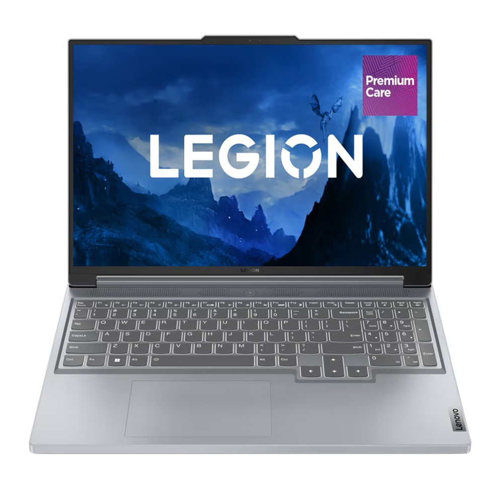Laptop gaming Lenovo Legion Slim 5 16APH8, 16″, WUXGA, AMD Ryzen 5 7640HS, 16GB RAM, 512GB SSD, GeForce RTX 4060, Misty Grey, No OS Laptop si notebook Black Friday