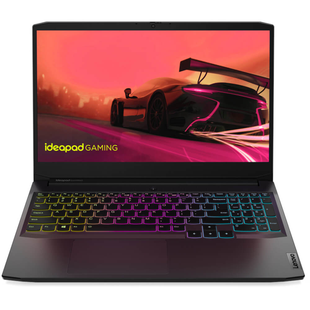  Laptop Gaming Lenovo IdeaPad 3 15ACH6, 15.6", Full HD, AMD Ryzen 5 5600H, 8 GB, 512 GB, NVIDIA GeForce RTX 3050, No OS, Shadow Black 