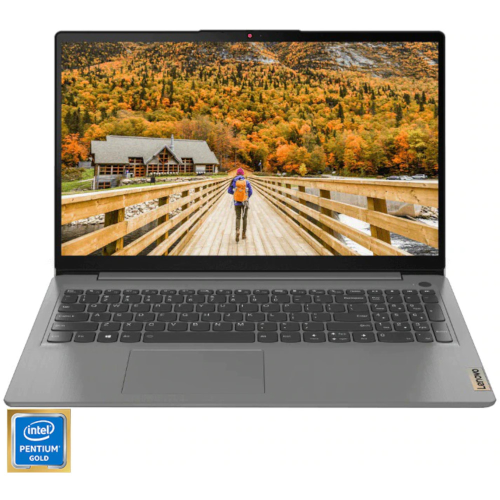  Laptop Lenovo Ideapad 3 15ITL6, 15.6", Full HD, Intel Pentium Gold 7505, 8 GB RAM, 256 SSD, Intel UHD Graphics, No OS, Arctic Grey 