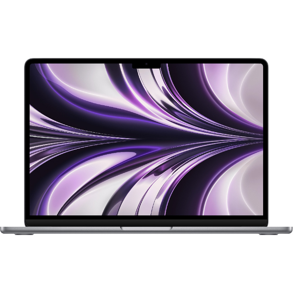 Laptop Apple MacBook Air 13.6? Retina, Apple M2, 8GB, SSD 256GB, Apple M2 GPU, macOS Monterey, Space Gray, RO KB