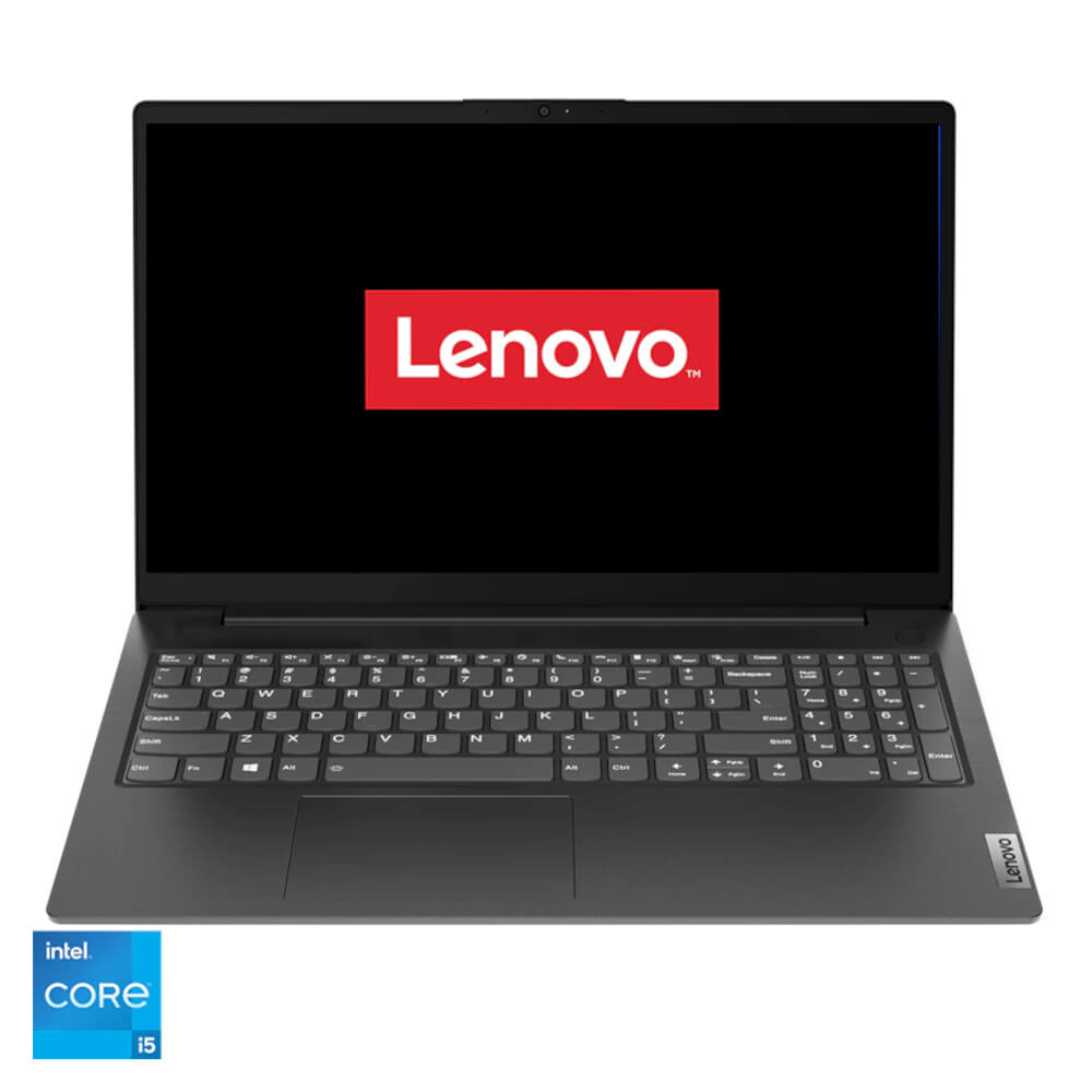 Laptop Lenovo V15 G2 ITL, 15.6?, Full HD, Intel Core i5-1135G7, 8GB RAM, 512GB SSD, Intel Iris Xe Graphics, No OS, Negru