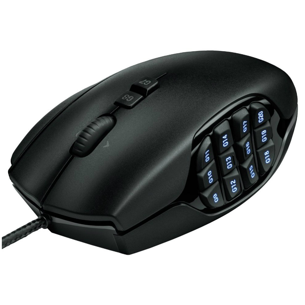 Mouse gaming Logitech G600 MMO, USB, Negru 