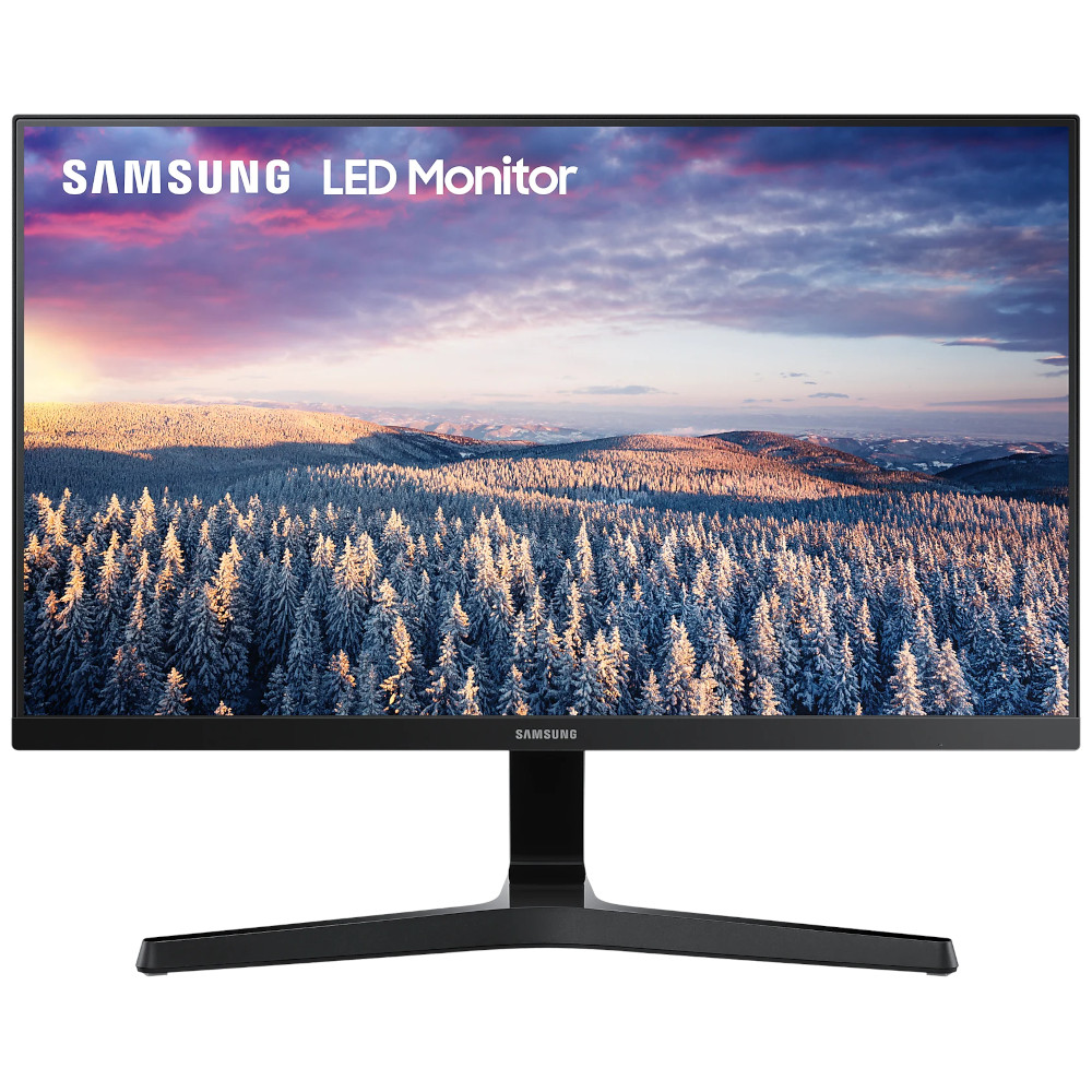 Monitor LED Samsung LS24R356FZUXEN, 23.8inch, Full HD, 75Hz, D-SUB, HDMI, Negru