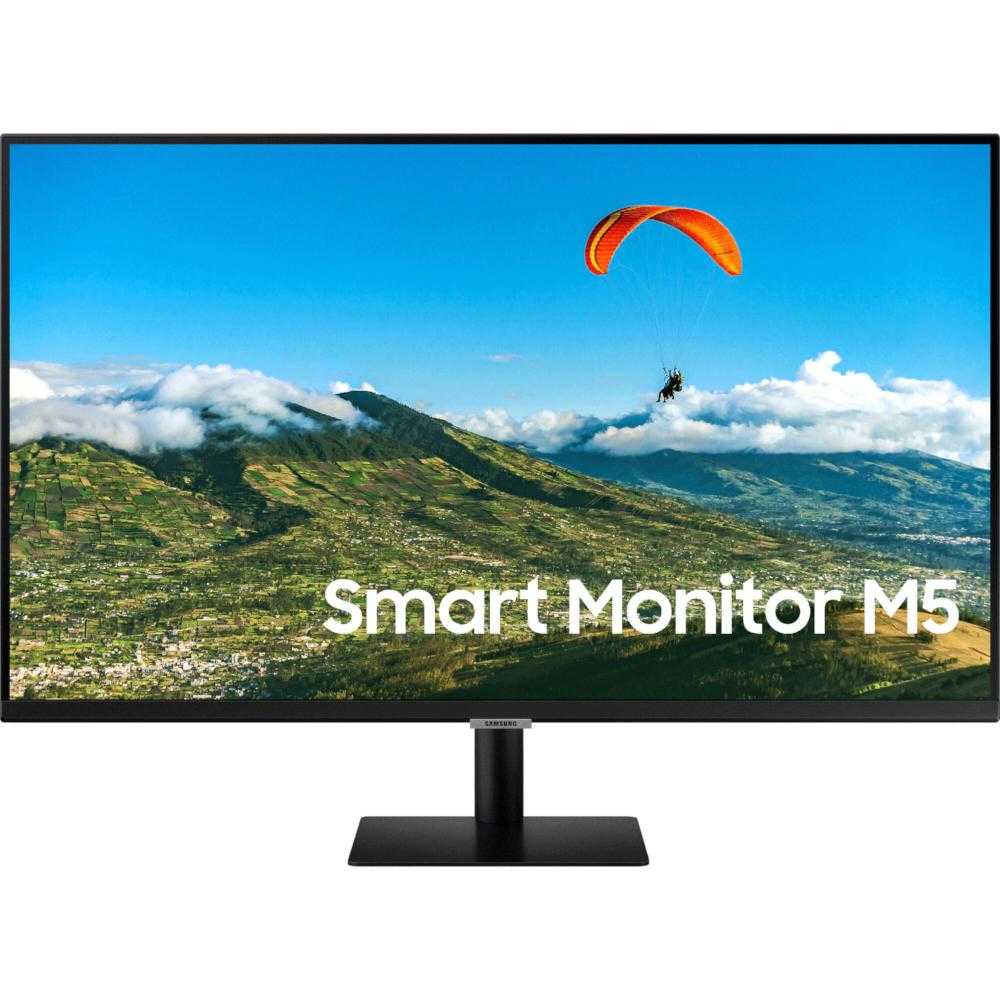  Monitor Smart LED Samsung LS32AM500NRXEN, 32", Full HD, HDMI, Negru 