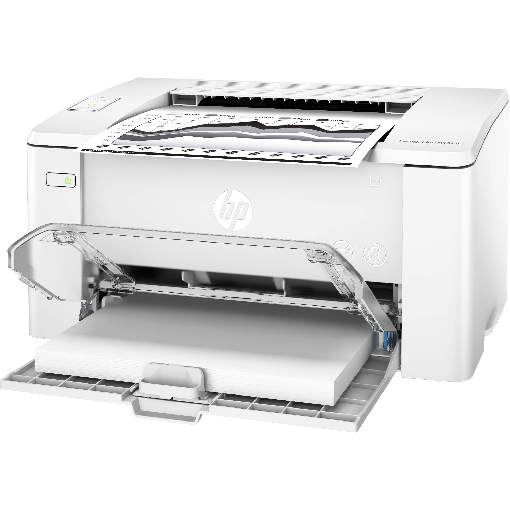  Imprimanta laser monocrom HP LaserJet Pro M102w, A4 