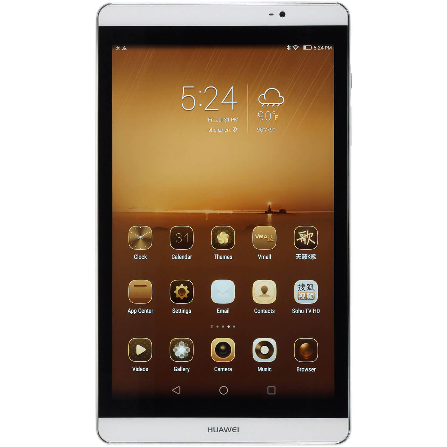  Tableta Huawei MediaPad M2 801W, 8", Octa-Core, 16GB, Argintiu 