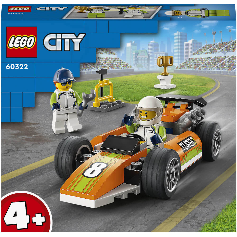 LEGO&#174; City - Masina de curse 60322, 46 piese 