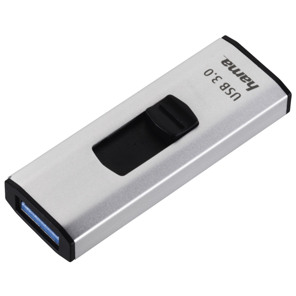 Memorie USB Hama 4Bizz 64 GB, USB 3.0, 70 MB/s, Negru/Gri