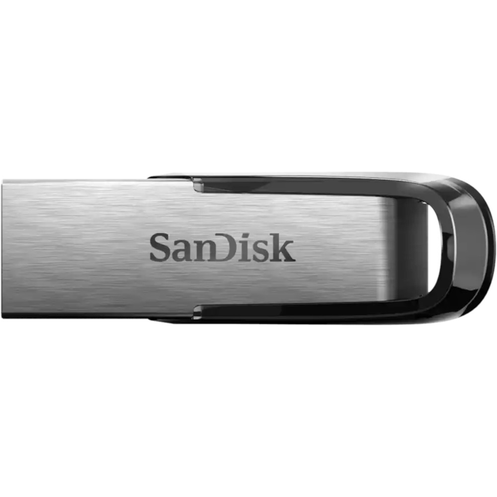 Memorie USB SanDisk Ultra Flair, 128 GB, USB 3.0, 150 MB/s, Gri