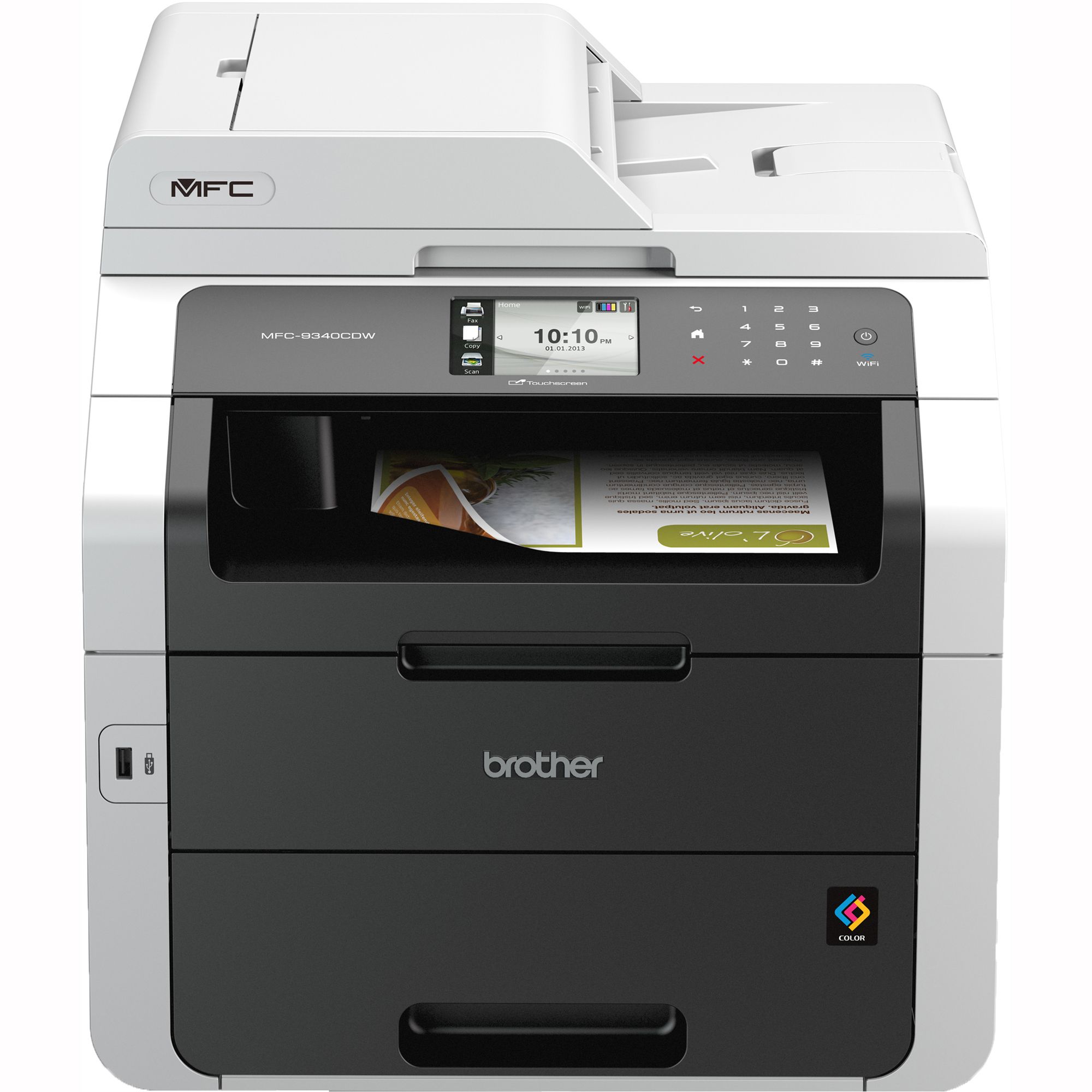  Multifunctional laser Brother MFC9340CDW, A4, Wireless 