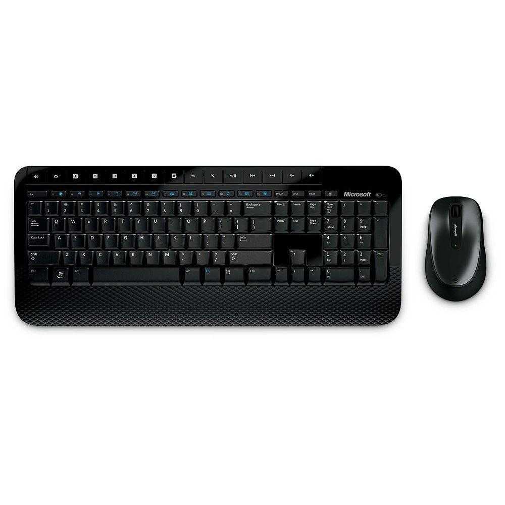  Kit Tastatura si Mouse Microsoft Desktop Media 2000, USB, Negru 