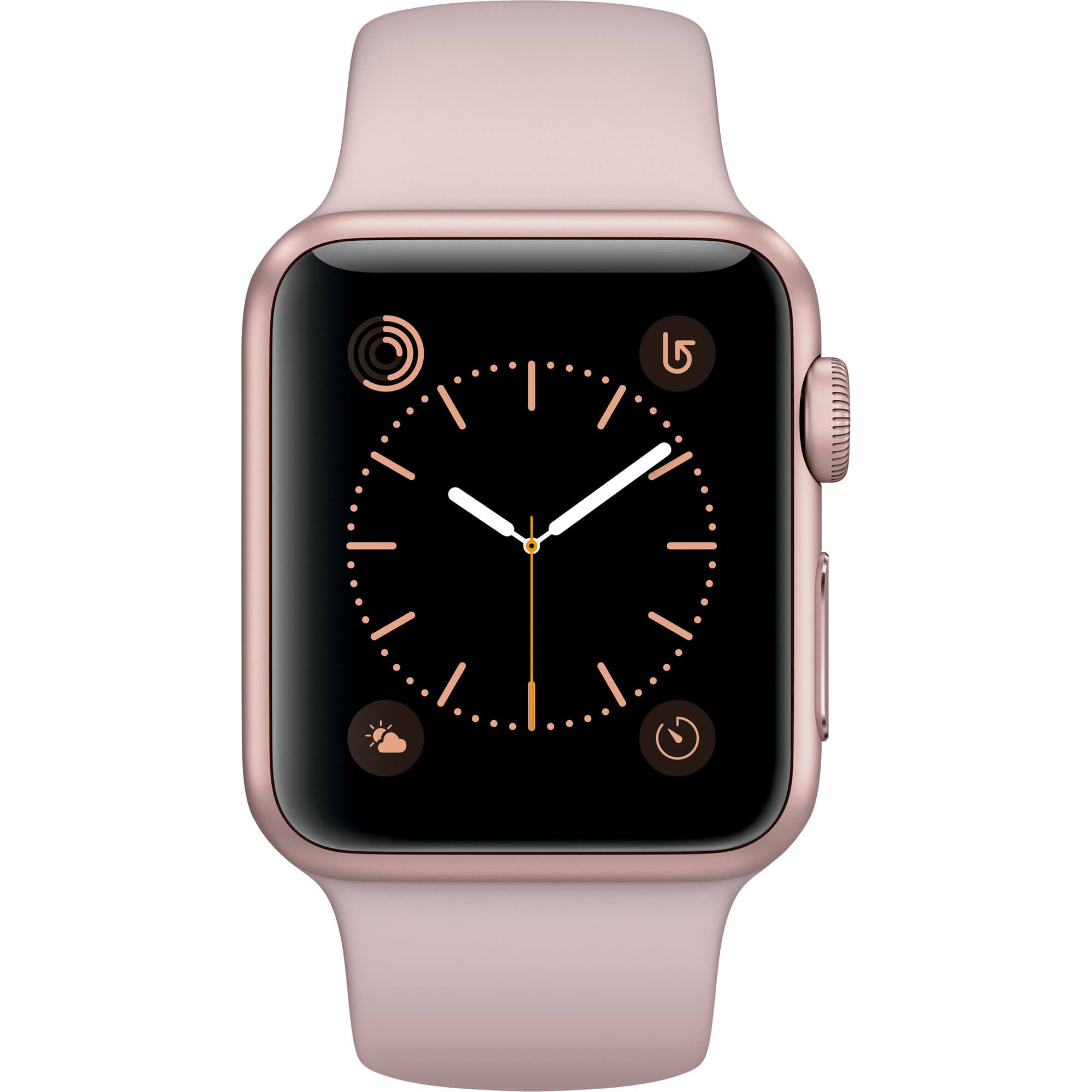  Apple Watch 2 38mm Rose Gold Aluminium Case, Pink Sand Sport Band 